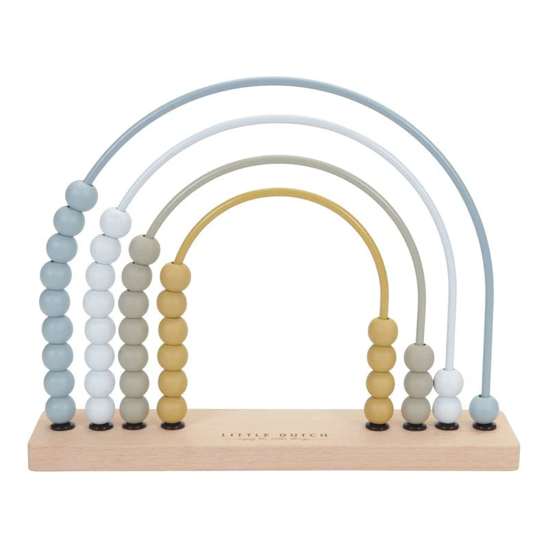 Wooden Rainbow Abacus | Blue