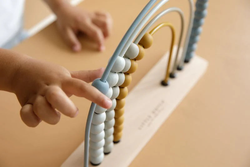 Wooden Rainbow Abacus | Blue