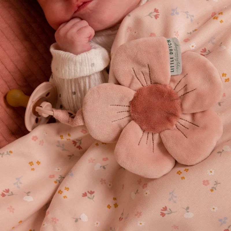Pacifier Cloth | Flowers & Butterflies