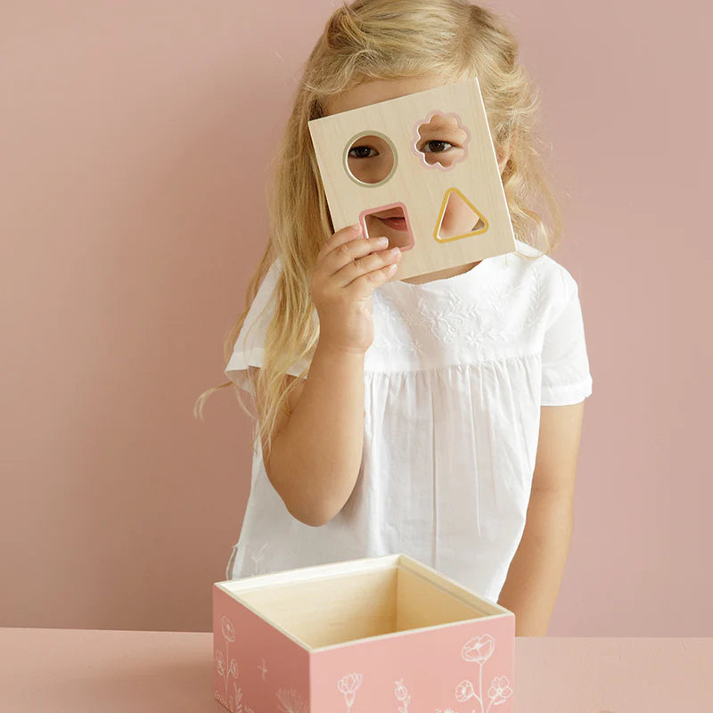 Wooden Shape Sorter | Wild Flowers
