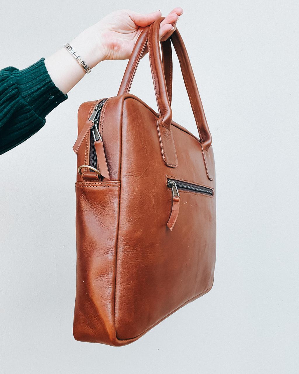 Martin Leather Laptopbag