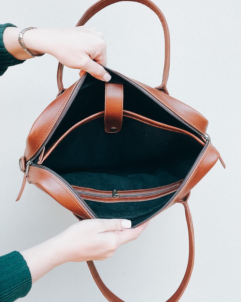 Martin Leather Laptopbag