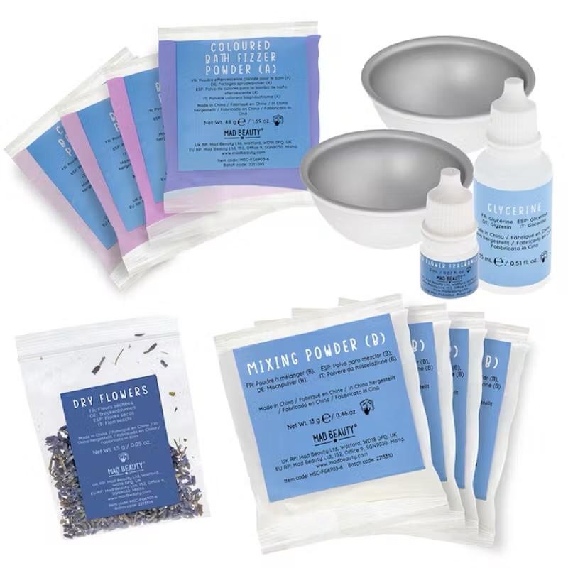 13-Piece Make Your Own Bath Bomb Kit