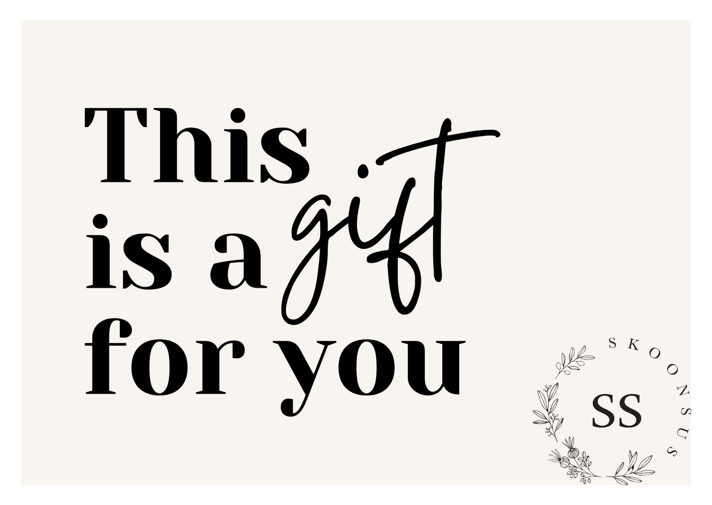 Skoonsus Voucher