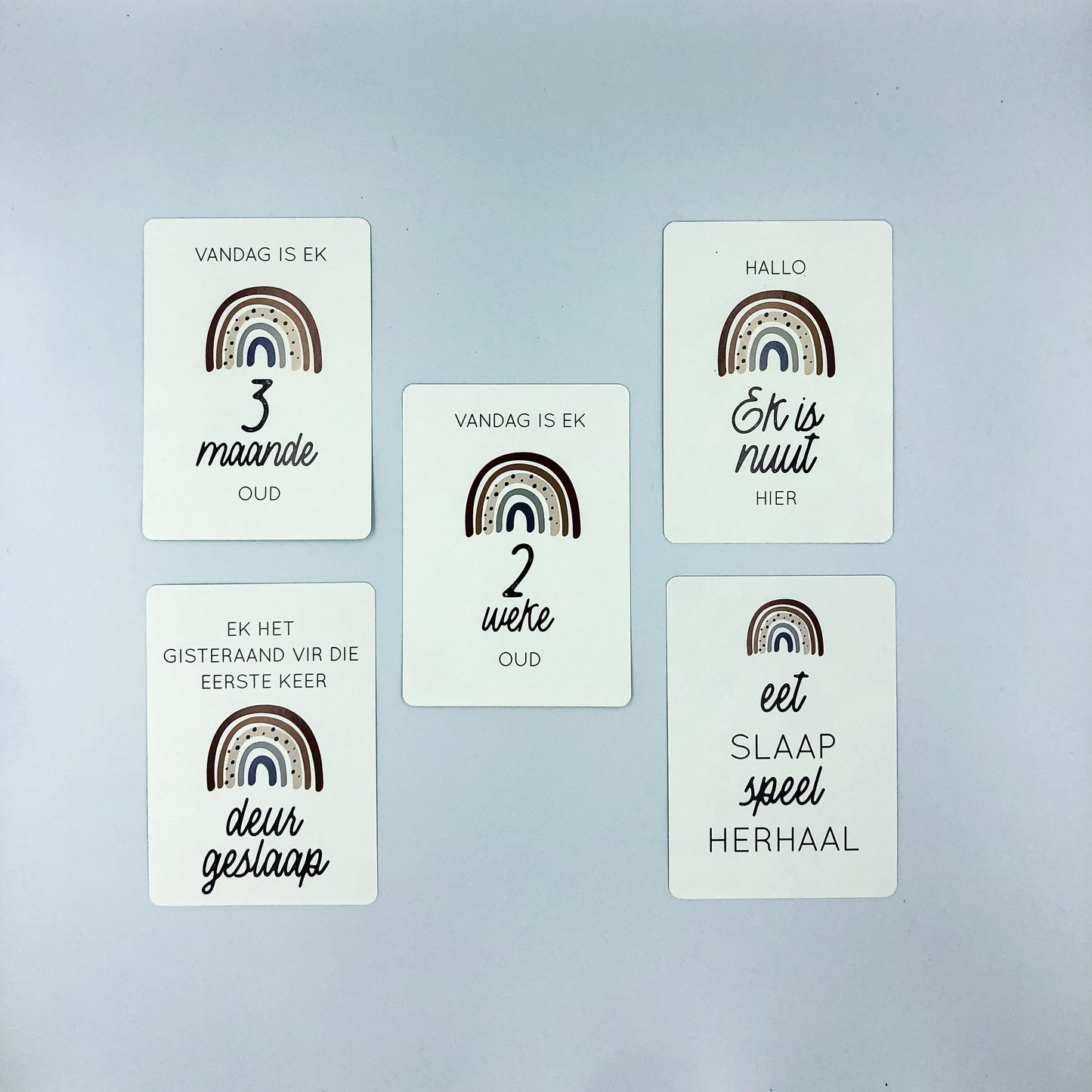 Mylpaalkaarte | Boho Reenboog