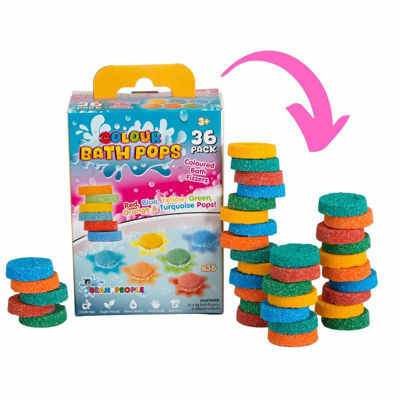 36-Pack Colour Bath Pops