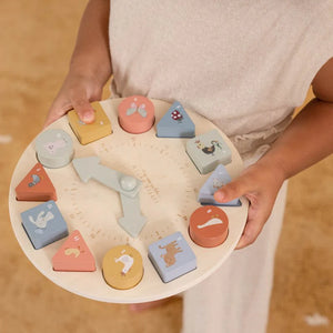 Puzzle Clock | Multi Colour