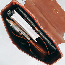 Load image into Gallery viewer, Foster Leather Laptop Bag
