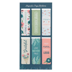 Magnetiese Boekmerkies | Floral Garden