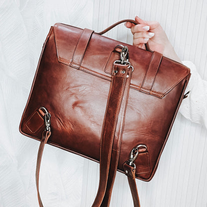 Foster Leather Laptop Bag