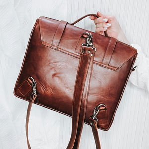 Foster Leather Laptop Bag