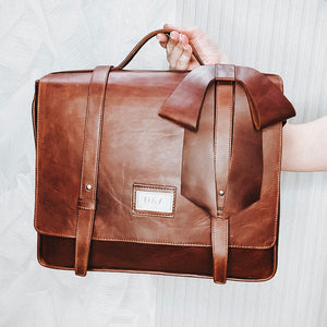 Foster Leather Laptop Bag