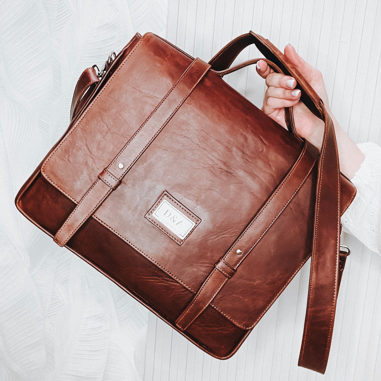 Foster Leather Laptop Bag
