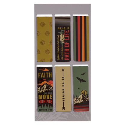 Magnetiese Boekmerkies | Faith moves mountains