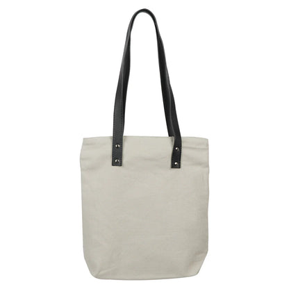 Thankful Grateful Blessed Cotton Canvas Tote Bag