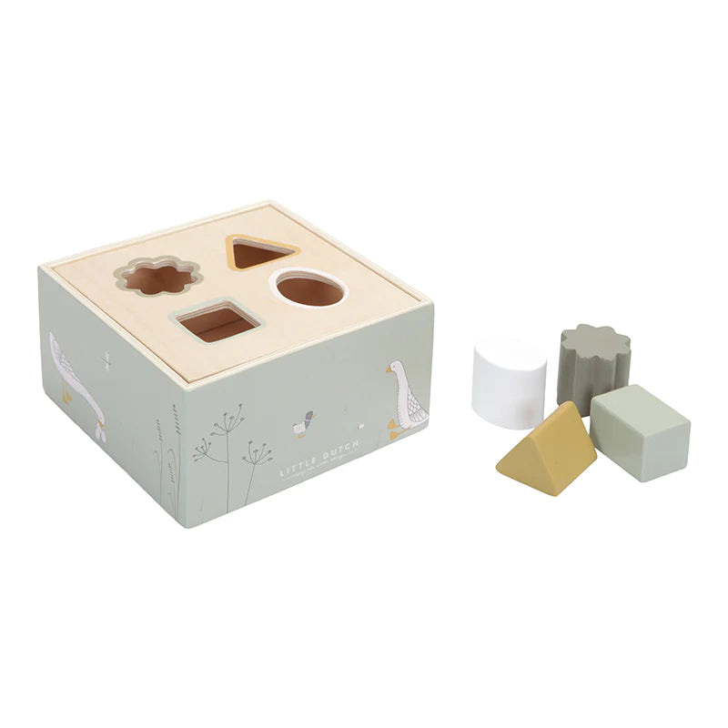 Wooden Shape Sorter | Little Goose