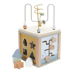 Wooden Activity Cube | Little Goose