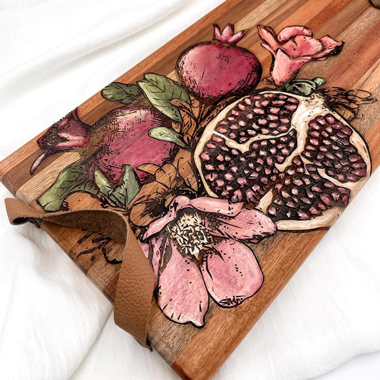 Houtbord | Granaat
