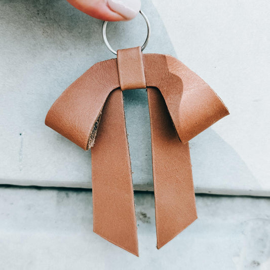 Leer Strikkie Sleutelhouer