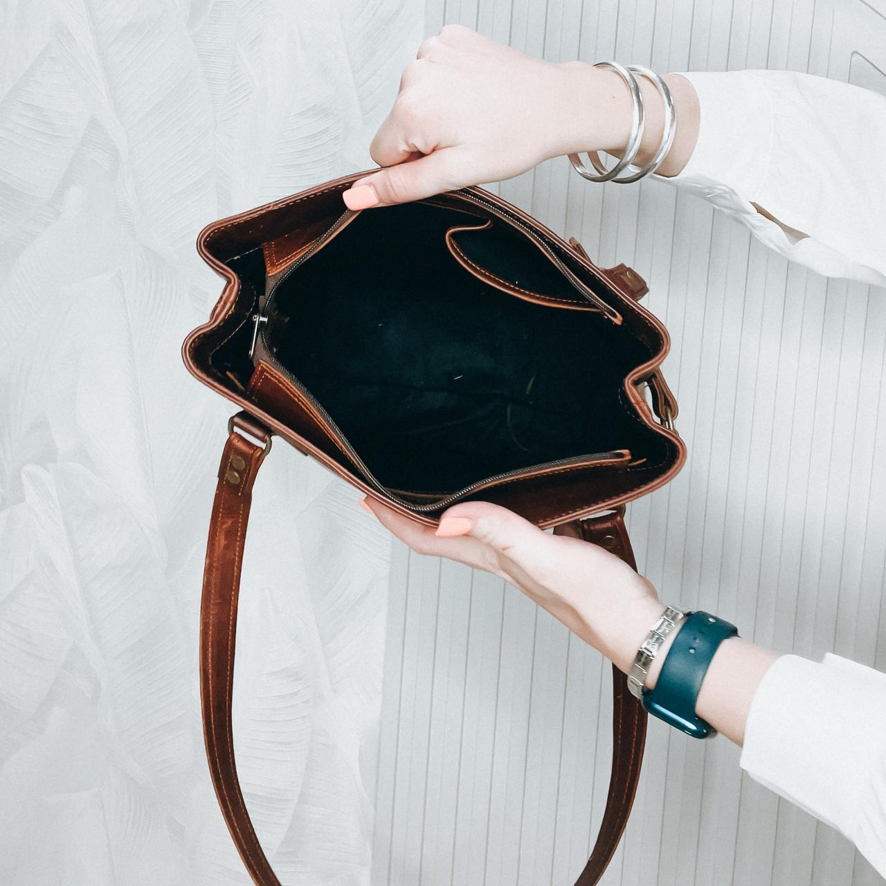 Naomi Leather Handbag