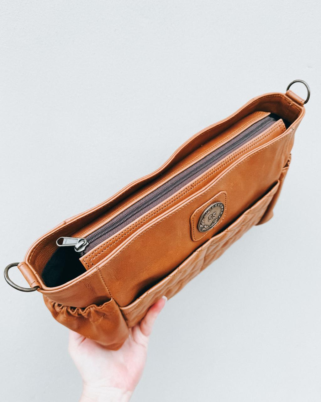 Karoo Leather Stroller Bag