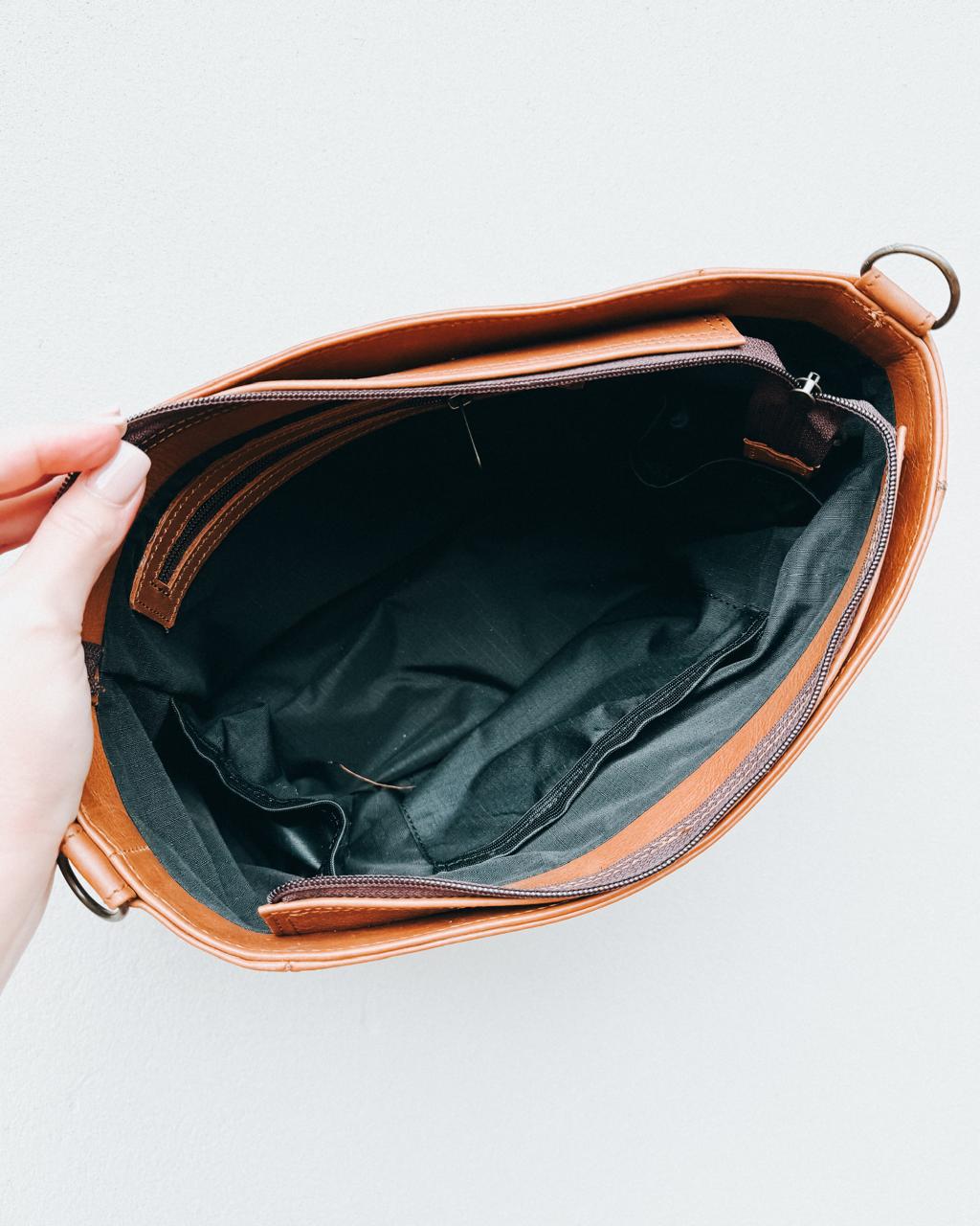 Karoo Leather Stroller Bag