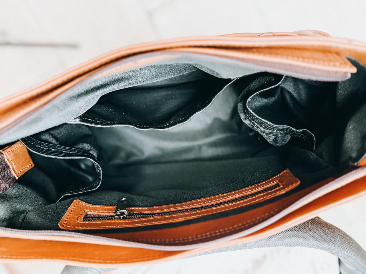 Karoo Leather Stroller Bag