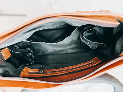 Karoo Leather Stroller Bag