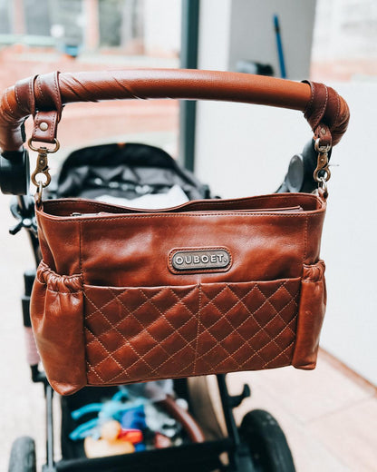 Karoo Leather Stroller Bag