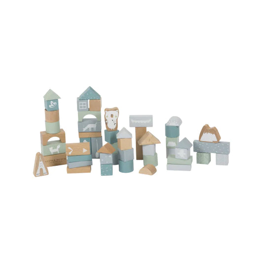 Wooden Blocks Adventure | Blue